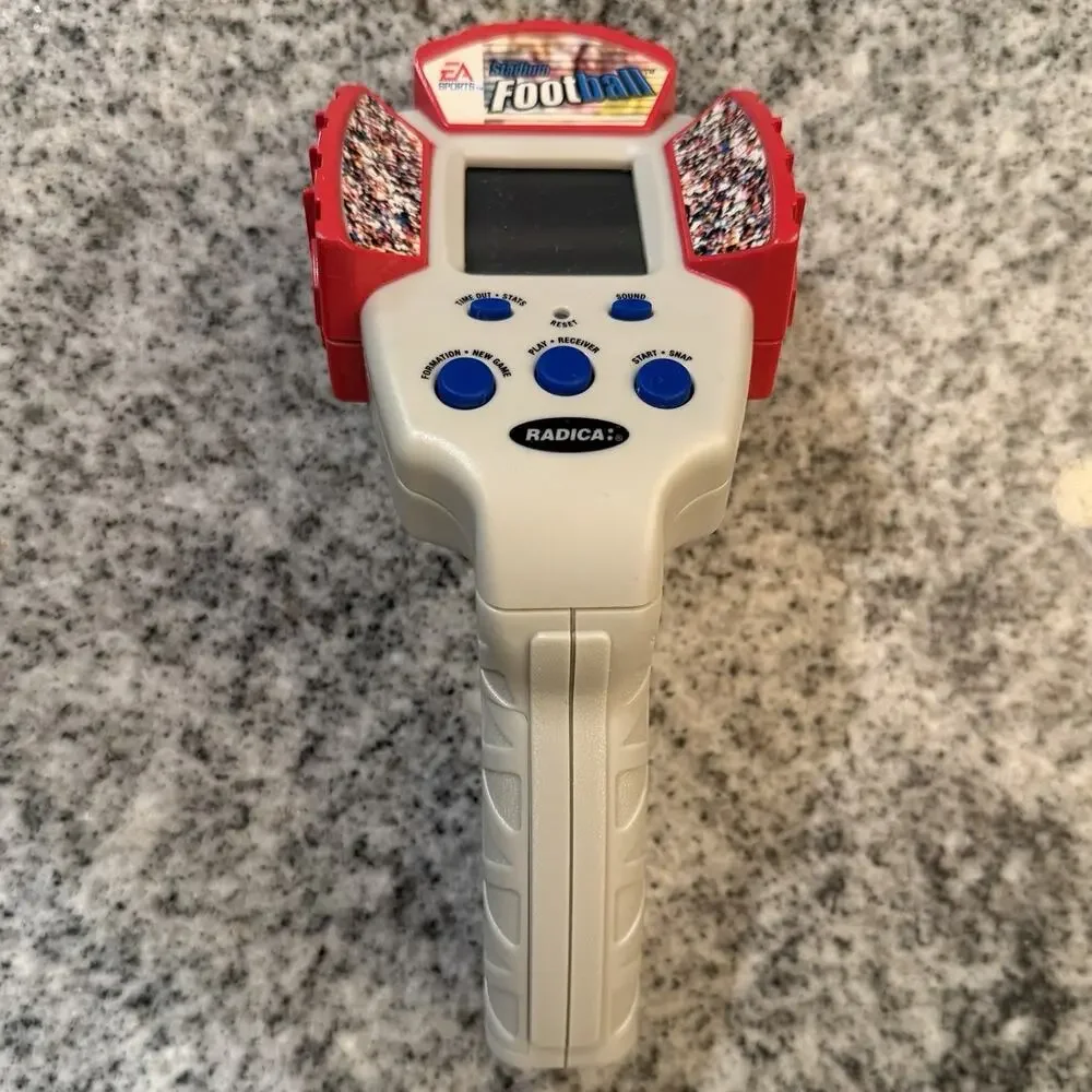 VINTAGE 2001 Radica EA Sports Stadium Football Handheld Electronic/Trigger Game